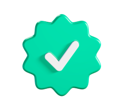 Icono verde certificado